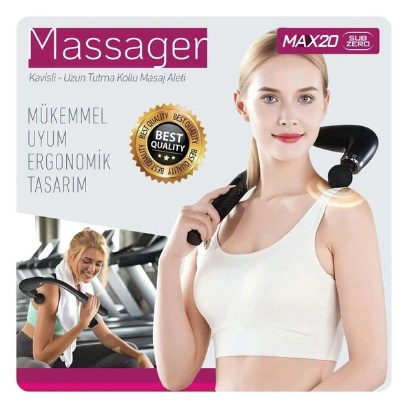 SUBZERO MAX20 PROFESYONEL MASAJ ALETİ ürün görseli 1