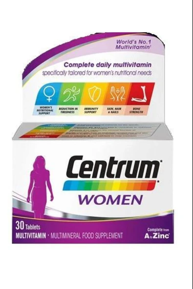 Centrum Women 30 Tablet ürün görseli 1