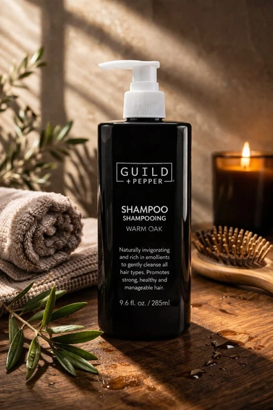 Guild + Pepper Warm Oak Şampuan 285 ml + Duş Jeli 285 ml - Resim 5