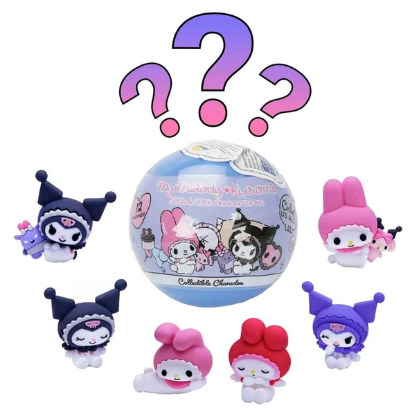 Cool Things My Melody ve Kuromi 3D Sürpriz Figür Paketi - Sürpriz Kutulu Koleksiyon Serisi ürün görseli 1