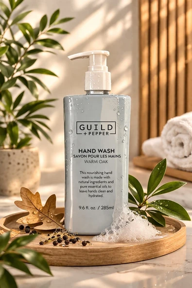 Guild + Pepper Warm Oak El Sabunu 285 ml ürün görseli 1