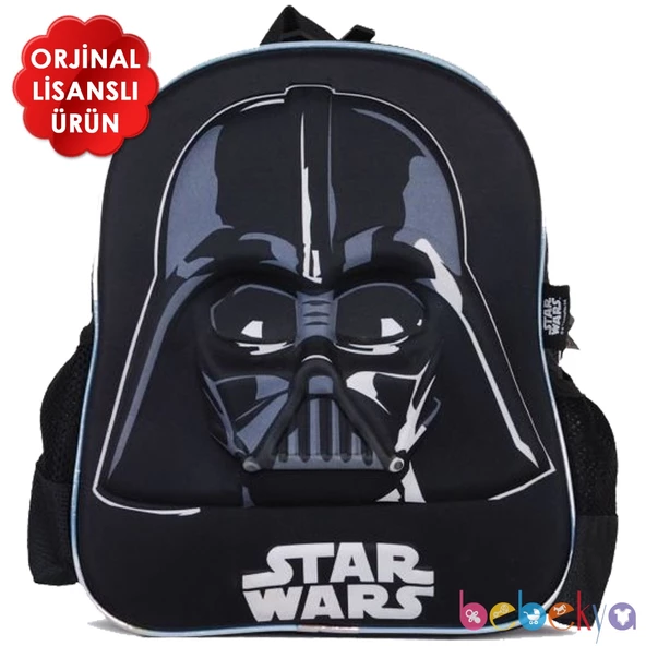 Hakan Çanta Lisanslı Star Wars Dark Vader Kabartmalı Anaokulu Çantası Star Wars Anaokulu Sırt Çantası ürün görseli 1