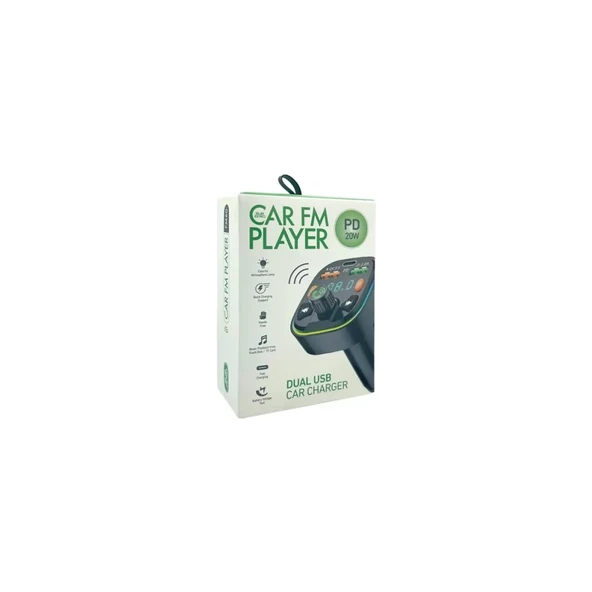 Subzero FM60 20W Pd Şarj Özellikli Bluetooth Fm Transmitter - Resim 2