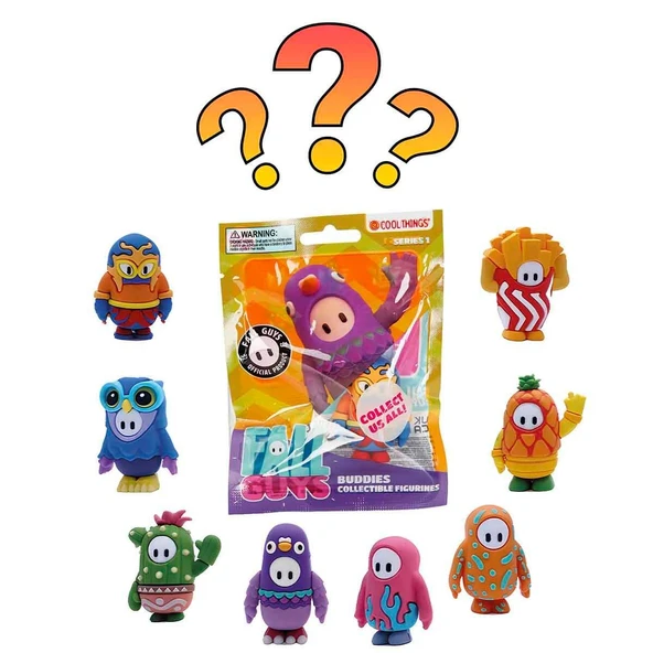 Fall Guys 3D Sürpriz Figür Paketi - Koleksiyonluk Mini Karakterler ürün görseli 1