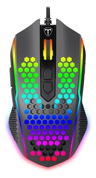 T-DAGGER T-TGM310-LIT Imperial T-TGM310-LIT Kablolu Gaming Mouse, 10.000 DPI  Fare ürün görseli 1