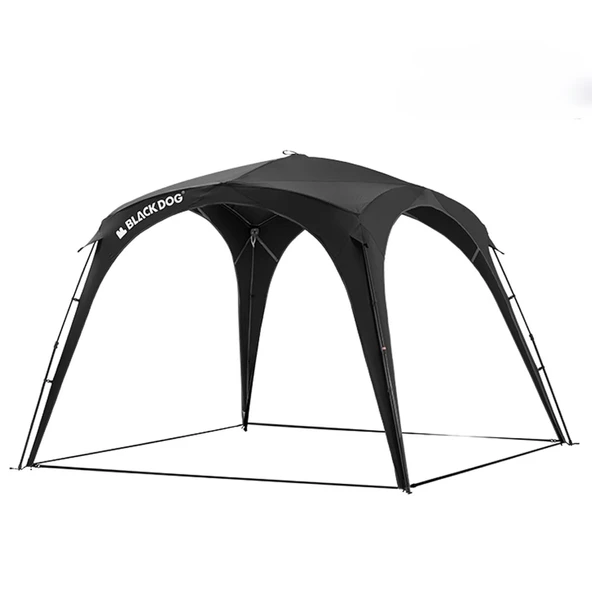 Instant Pavilion Gazebo 300x300x215cm Siyah Plaj Bahçe Tentesi Açık Çadır ürün görseli 1