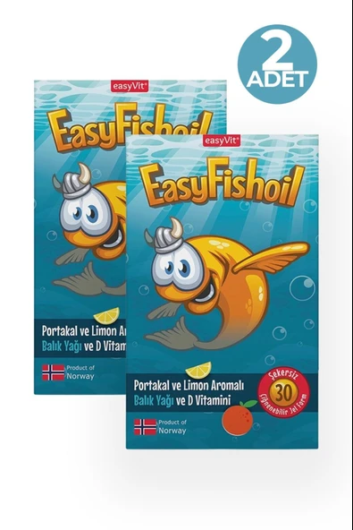 EasyFishoil 30 Jel Tablet 2 Adet ürün görseli 1