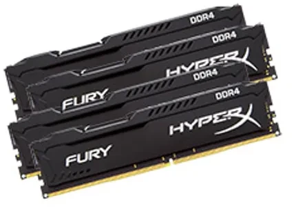 Kingston HyperX Fury Black 32GB 4x8GB 2133MHz DDR4 HX421C14FBK4/32