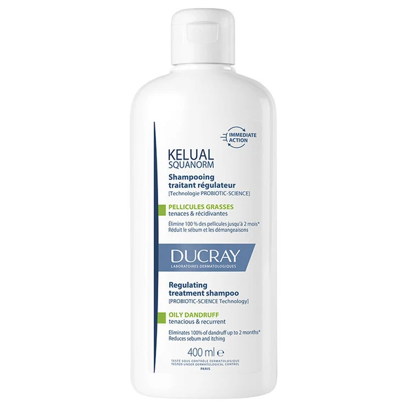 Ducray Kelual Squanorm Oil Şampuan 400 ml ürün görseli 1