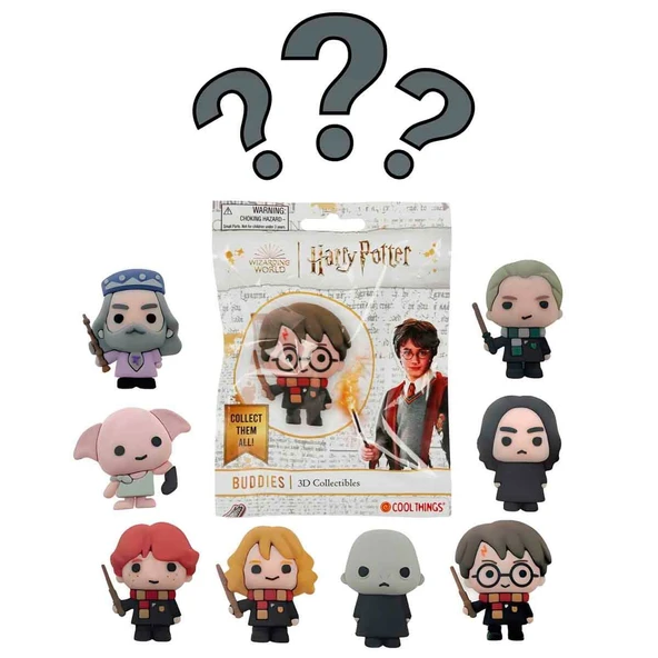 Harry Potter Wizard Buddies 3D Sürpriz Figür Paketi - Koleksiyon Serisi ürün görseli 1