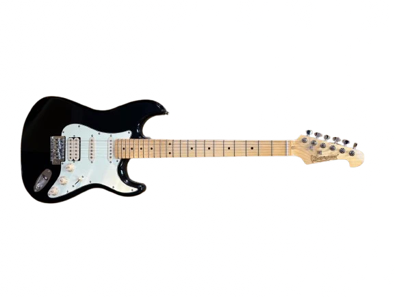 Bullfighter Strat HSS Siyah Elektro Gitar ürün görseli 1