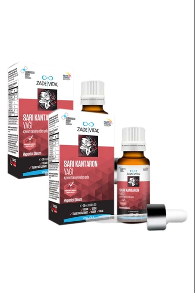 Zade Vital Sarı Kantaron Yağı 20 ml 2 Adet ürün görseli 1