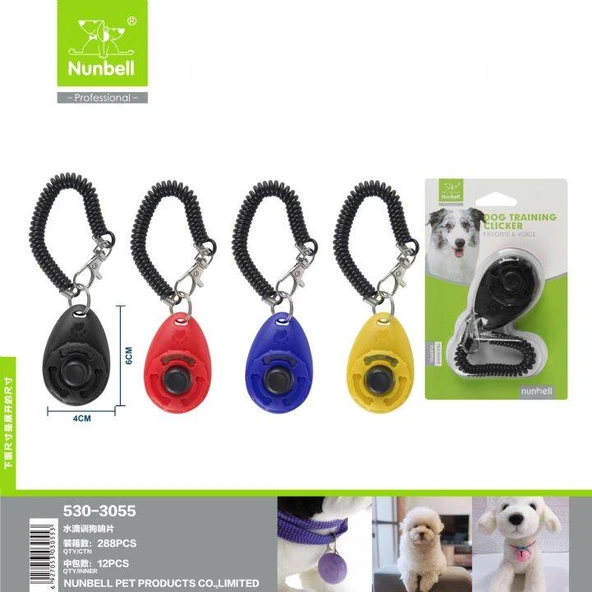 Nunbell Clicker Köpek Eğitim Aparatı ürün görseli 1