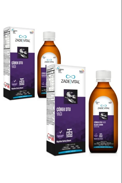 Zade Vital Çörek Otu Yağı 150 ml 2 Adet ürün görseli 1