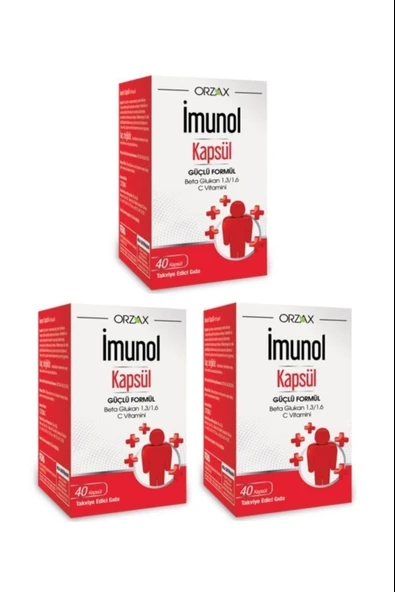 İmunol 40 Kapsül 3 Adet - Resim 2