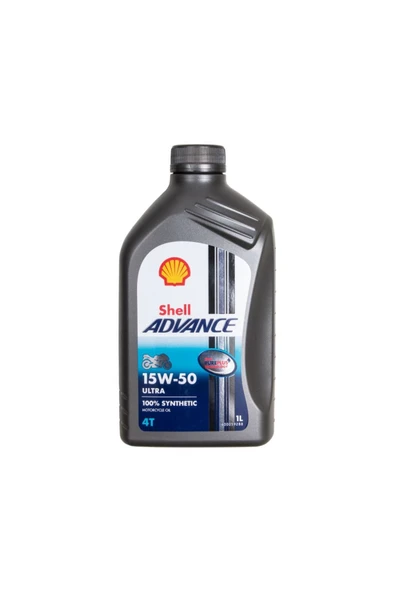 Shell Advance 4T Ultra 15W/50 1 Litre Motosiklet Motor Yağı - 0781387029531 ürün görseli 1