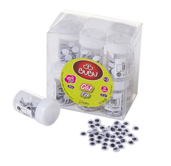 Bubu Oynar Göz 8Mm - 3 kutu ürün görseli 1