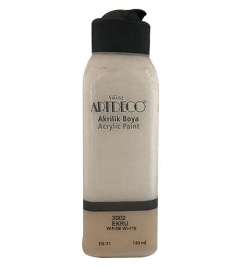 Artdeco Akrilik Boya 140 ml Ekru - 4 adet ürün görseli 1