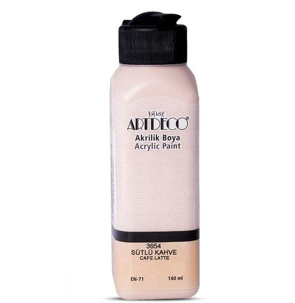 Artdeco Akrilik Boya 140 ml Sütlü Kahve 4 adet ürün görseli 1