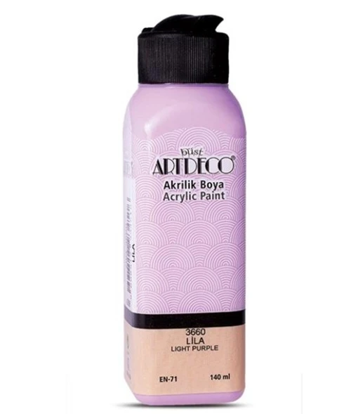Artdeco Akrilik Boya 140 ml Lila - 4 adet ürün görseli 1
