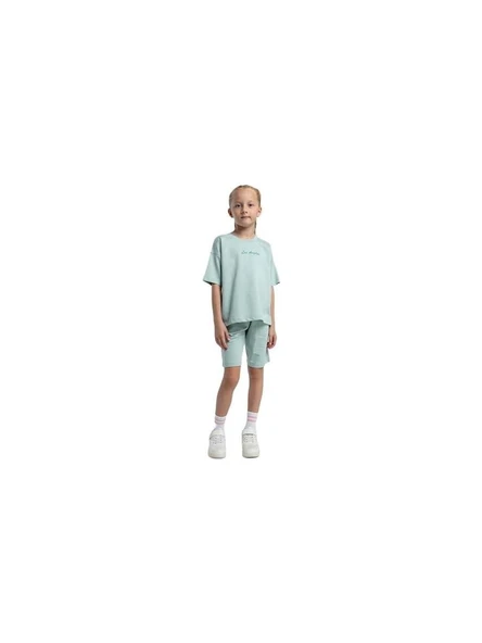 Rolypoly Kız Çocuk %100 Pamuk İki İplik Kısa Kol Şortlu Pijama Takımı RP3590 ürün görseli 1