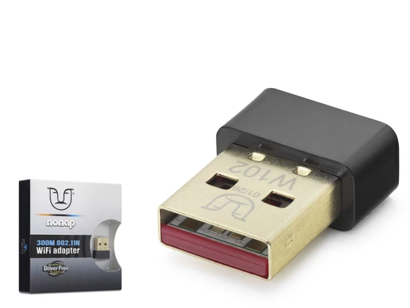 Usb Wifi Adaptör 300 Mbps W102 ürün görseli 1