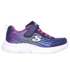 Skechers Hydro Crush 303393L BKMT Büyük Kız Çocuk Lacivert Spor Ayakkabı ürün görseli 1