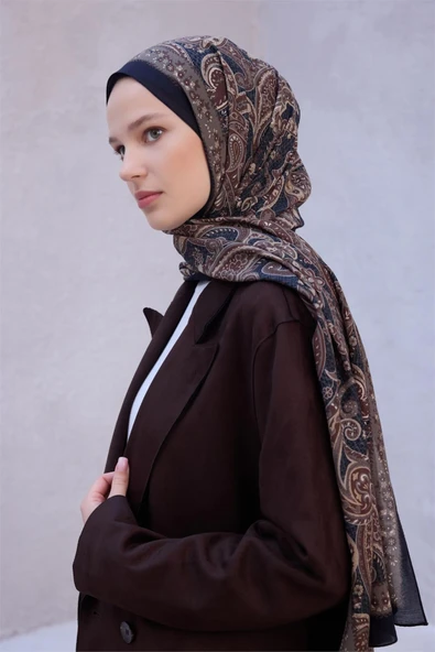 Fresh Vual Şal 75 X 200 - 1488 - Resim 9