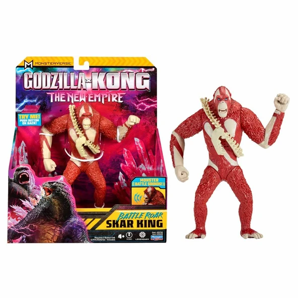 Godzilla x Kong Sesli Delüks Aksiyon Figürü 18 cm MN305000 Skar King ürün görseli 1