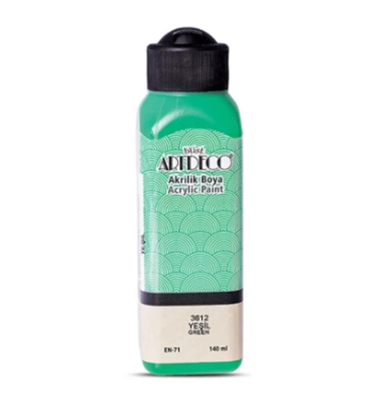 Artdeco Akrilik Boya 140 ml Yeşil - 4 adet ürün görseli 1