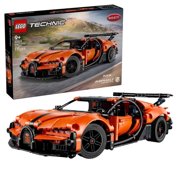 42222 Lego Technic Bugatti Chiron Pur Sport 771 parça +9 yaş ürün görseli 1
