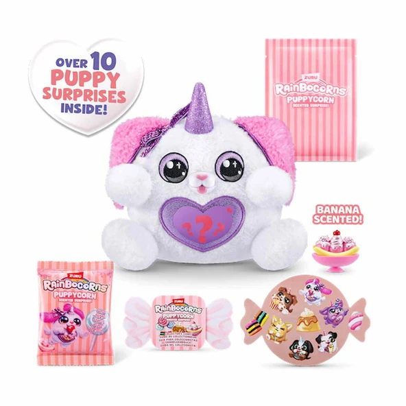 Rainbocorns Puppycorn Koku Sürprizi Sürpriz Paket S8 RAR27000 Mor ürün görseli 1