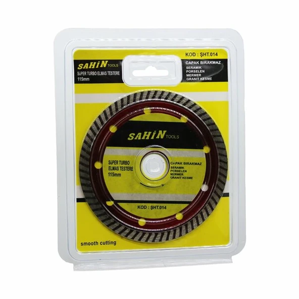 MERMER GRANİT SERAMİK İNCE HASSAS TURBO KESİCİ DİSK 115X22.2-3MM (5517) ürün görseli 1