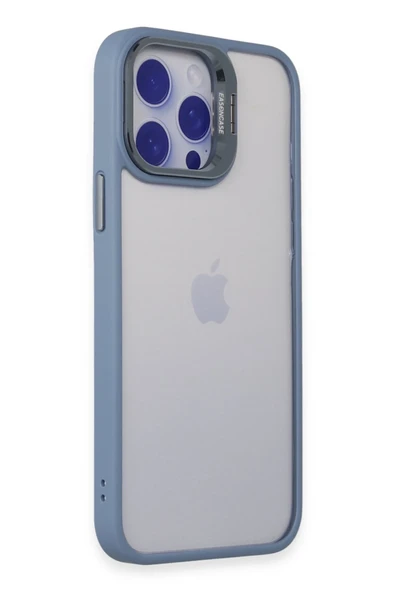 Mey İthalat®   iPhone 14 Pro Kılıf Roblox Lens Standlı Kapak - Sierra Blue ürün görseli 1