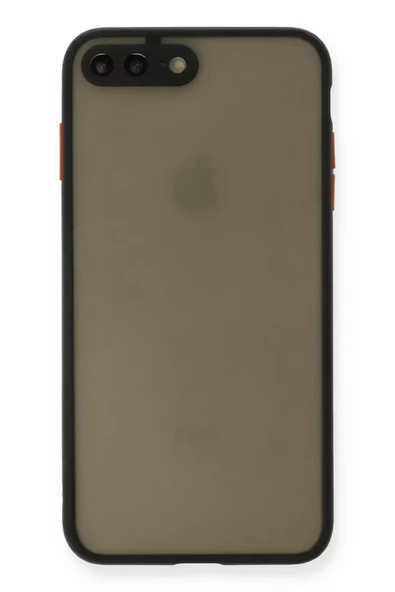 Mey İthalat®   iPhone 7 Plus Kılıf Montreal Silikon Kapak - Siyah ürün görseli 1