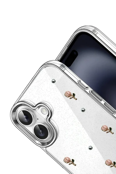 Mey İthalat®   iPhone 17 Fiyonk Desenli Kapak - Desen 6 ürün görseli 1