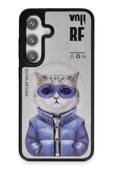 Mey İthalat®  Samsung Galaxy S24 Fun Magsafe Kapak - Titan Gri-2 ürün görseli 1