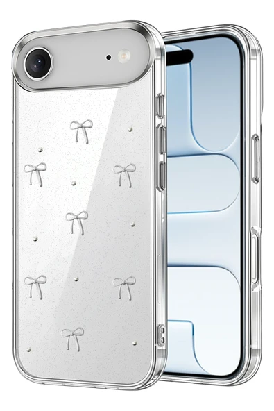 Mey İthalat®   iPhone 17 Air Fiyonk Desenli Kapak - Desen 5 ürün görseli 1