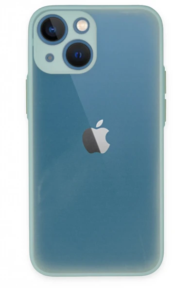 Mey İthalat®   iPhone 15 Plus Kılıf Montreal Silikon Kapak - Açık Yeşil ürün görseli 1