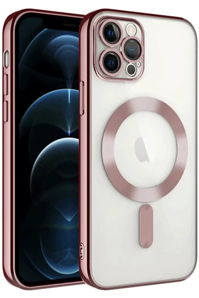Mey İthalat®   iPhone 14 Pro Max Kılıf Kross Magneticsafe Kapak - Rose ürün görseli 1