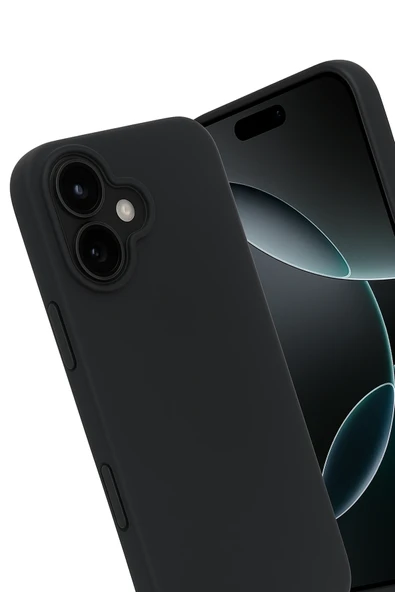 Mey İthalat®   iPhone 17 First Silikon - Siyah - Resim 3