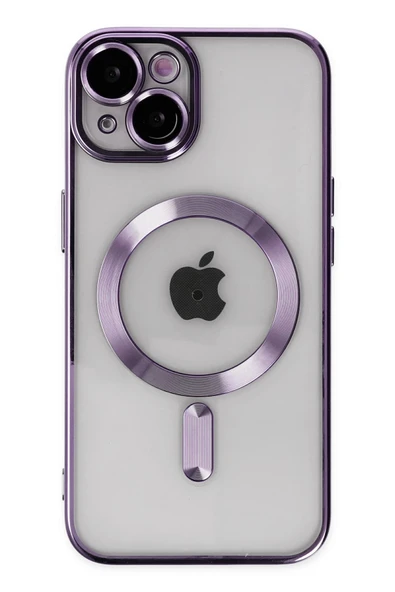 Mey İthalat®   iPhone 14 Kılıf Kross Magneticsafe Kapak - Mor ürün görseli 1