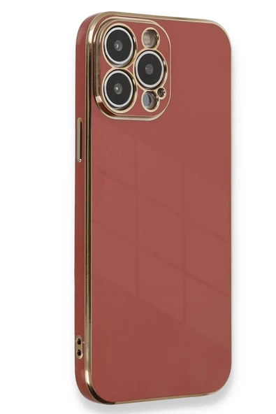 Mey İthalat®   iPhone 15 Pro Kılıf Volet Silikon - Kırmızı ürün görseli 1