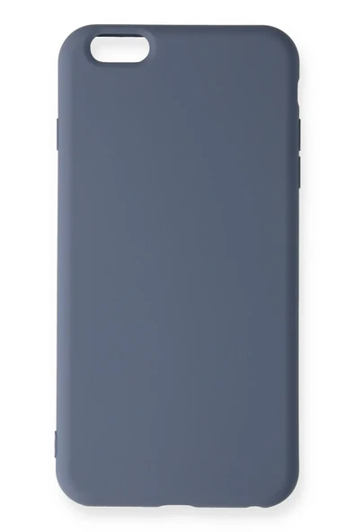 Mey İthalat®   iPhone 6 Plus Kılıf Nano içi Kadife Silikon - Gri ürün görseli 1