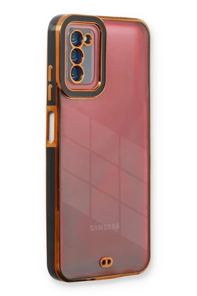 Mey İthalat®  Samsung Galaxy A03S Kılıf Liva Lens Silikon - Siyah ürün görseli 1