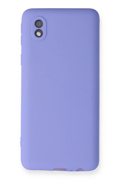 Mey İthalat®  Samsung Galaxy A01 Core Kılıf First Silikon - Lila ürün görseli 1