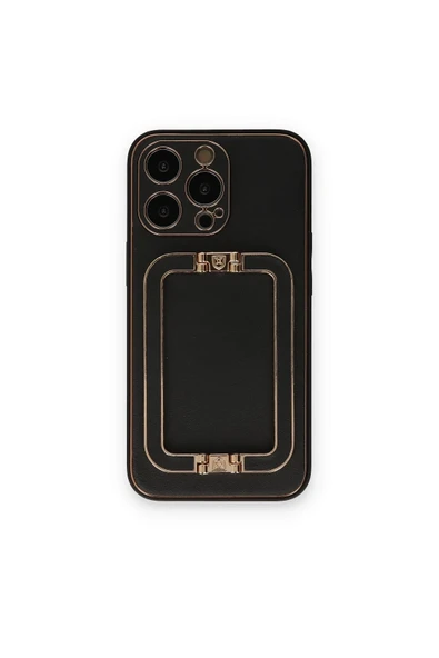 Mey İthalat®   iPhone 14 Pro Kılıf Coco Elit Kapak - Siyah ürün görseli 1