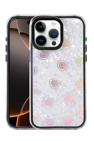 Mey İthalat®   iPhone 16 Pro Max Lumi Desenli Kapak - Siyah ürün görseli 1