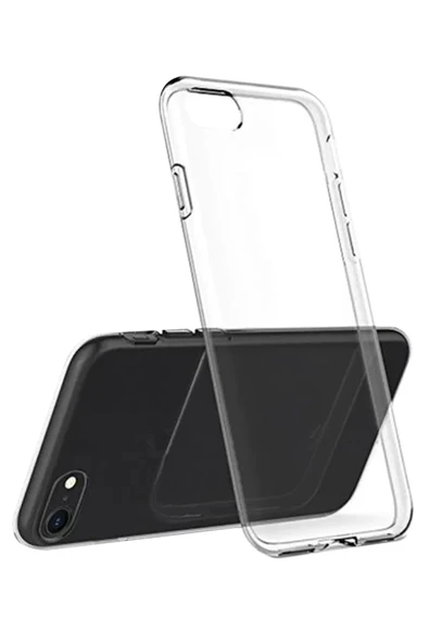 Mey İthalat®   iPhone 7 Kılıf Lüx Şeffaf Silikon ürün görseli 1