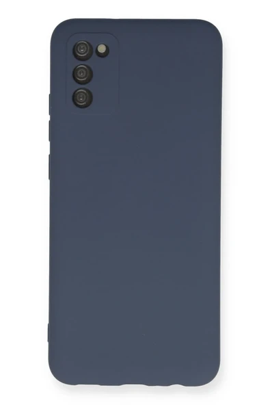 Mey İthalat®  Samsung Galaxy A03S Kılıf Nano içi Kadife Silikon - Gri ürün görseli 1